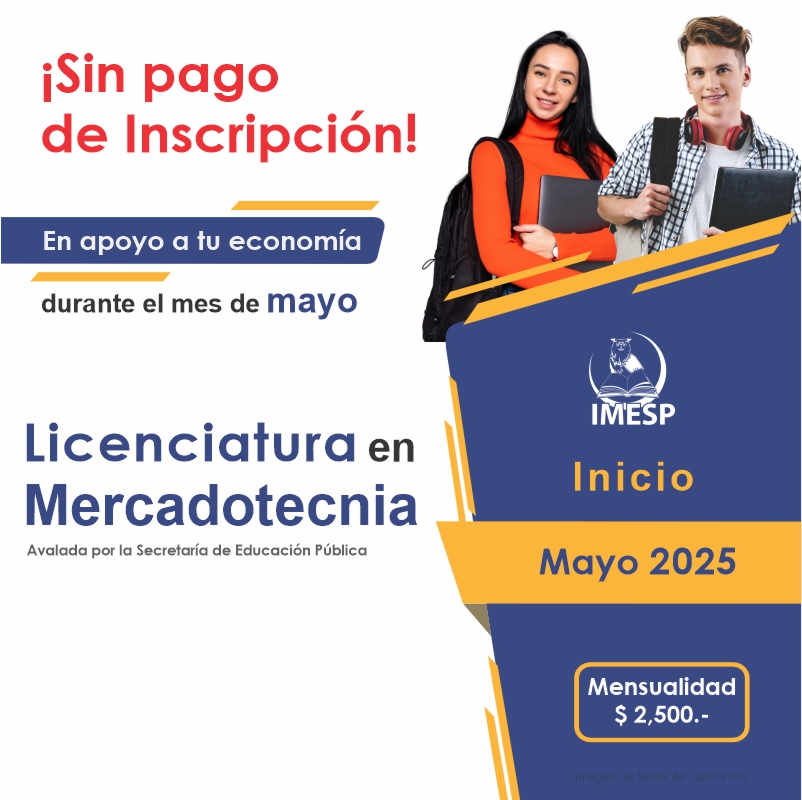 POSTS SIN PAGO DE INSCRIPCIÓN Licenciatura MERCADOTECNIA MAYO2025